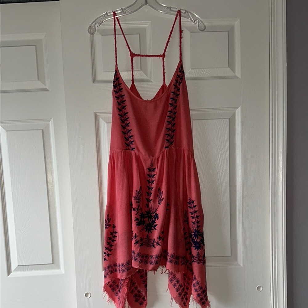 Free People Coral Dress